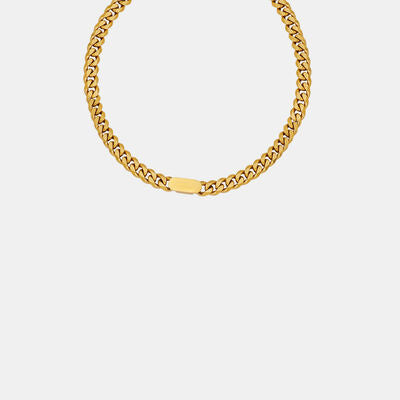 18K Gold-Plated Elegance Chain Necklace