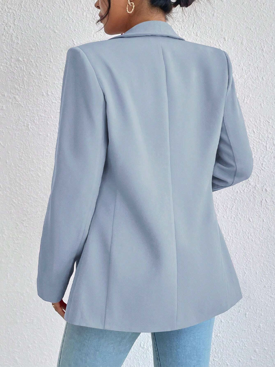 Evadne Shawl Collar Long Sleeve Blazer