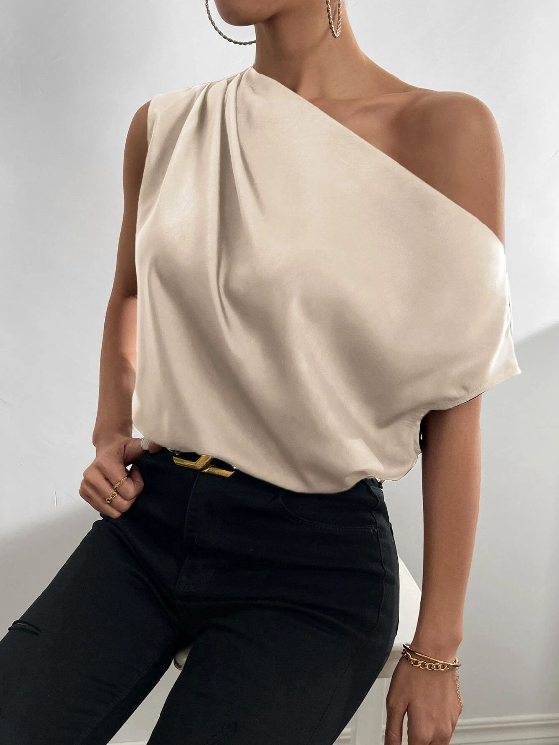 Aveline Single Shoulder Blouse