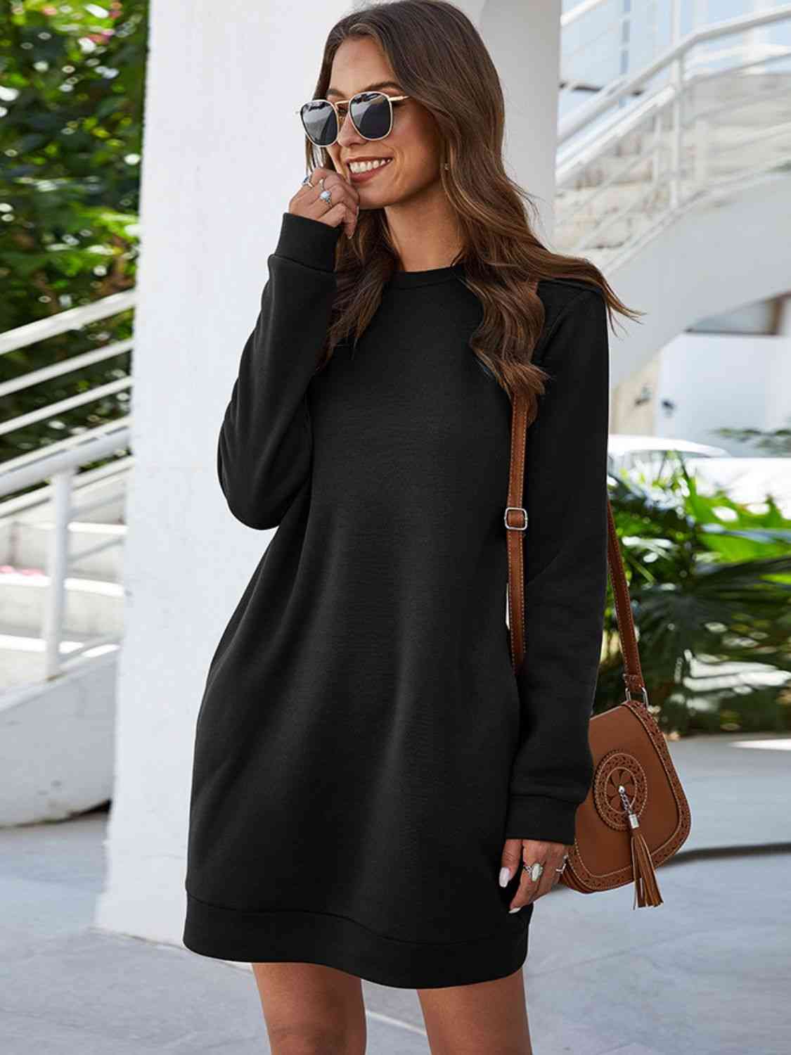 Elodie Long Sleeve Mini Dress