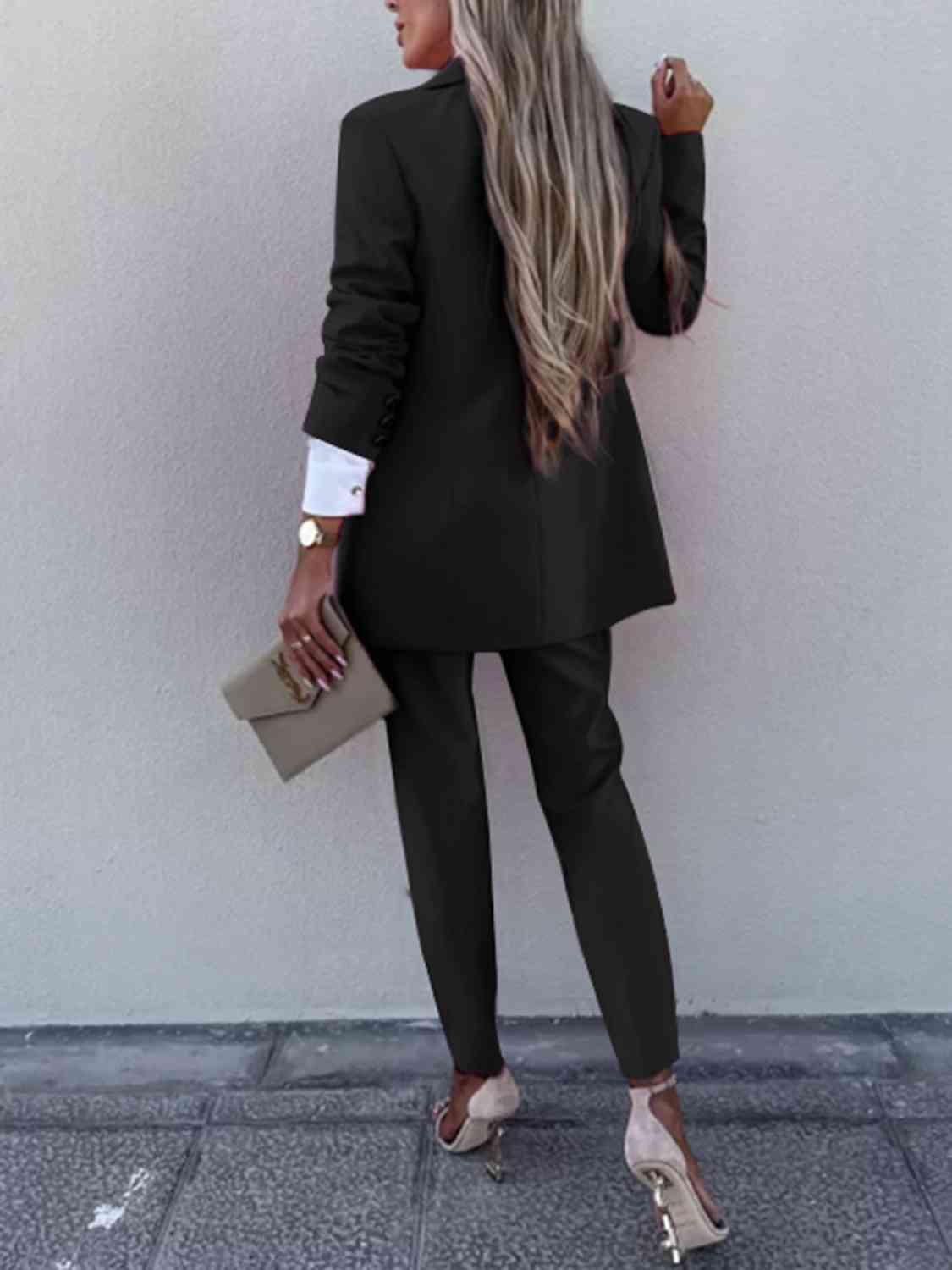 Devine Blazer and Pants Suit