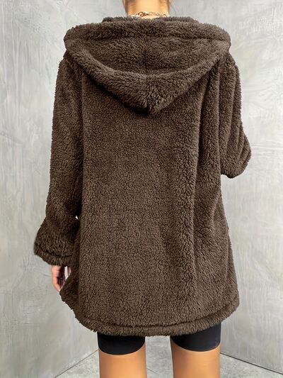 Orla Fuzzy Hooded Jacket