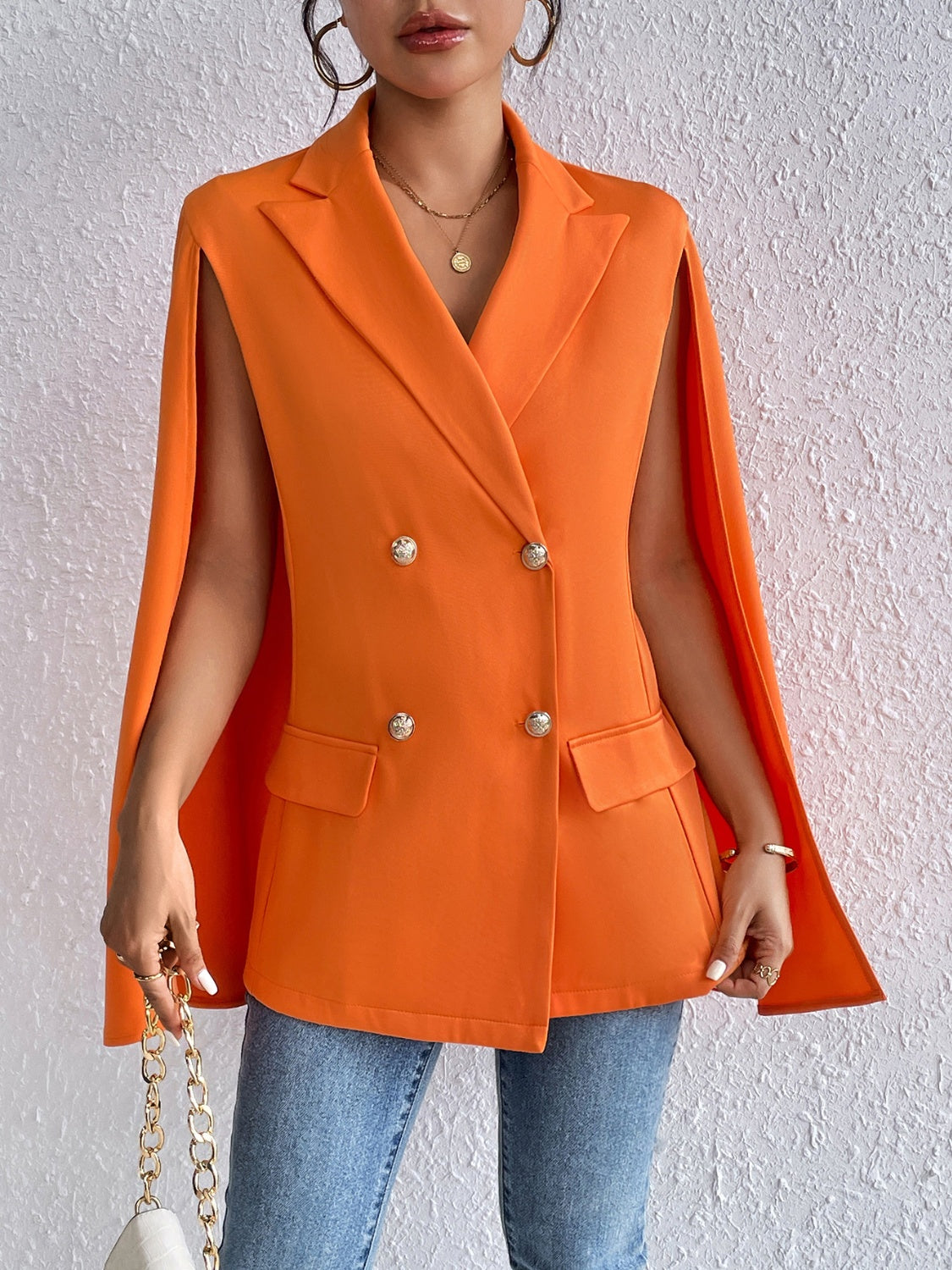 Amara Cape Sleeve Blazer