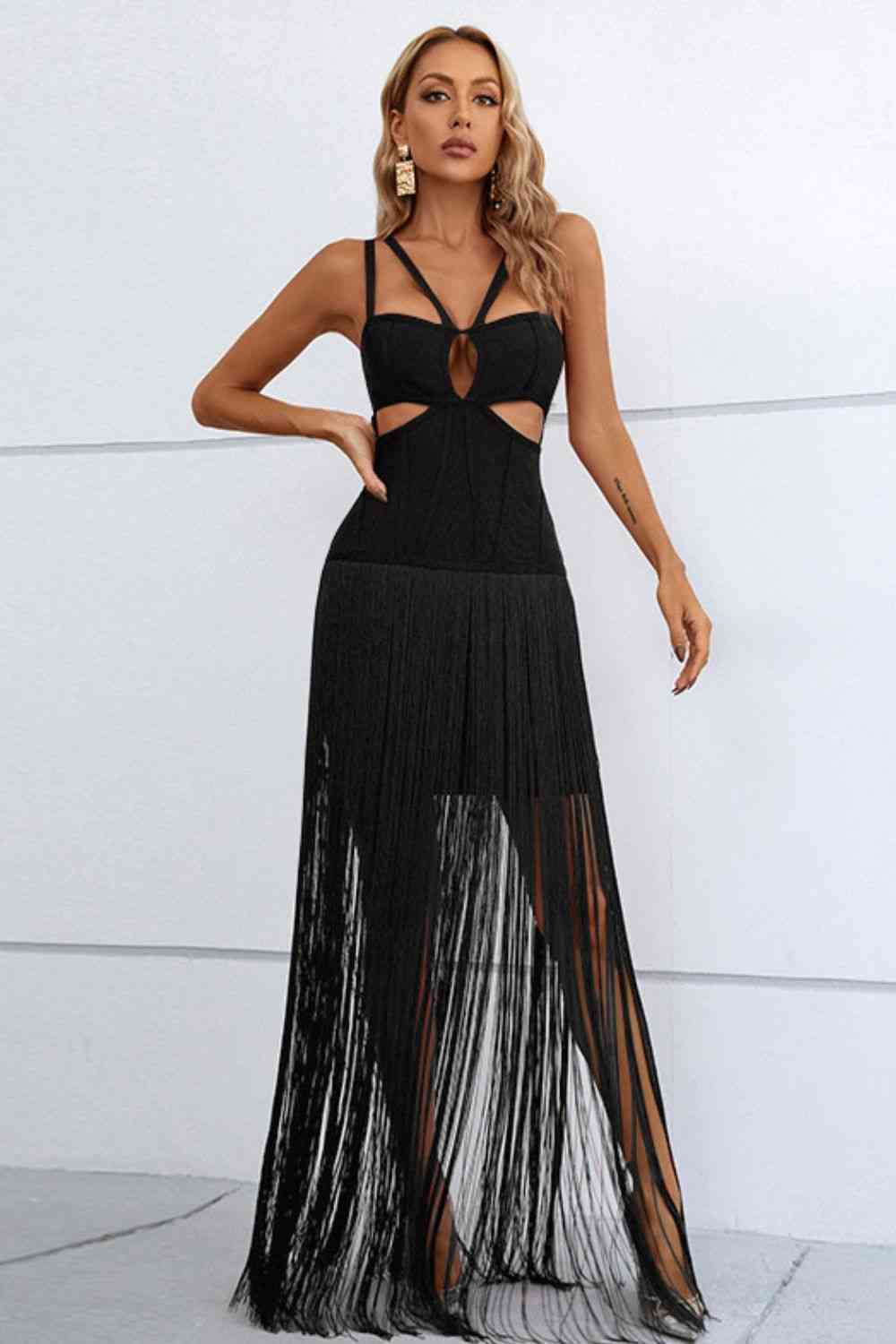 Layla Glamour Fringe Dress