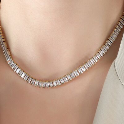 Titanium Steel Gold-Plated Necklace