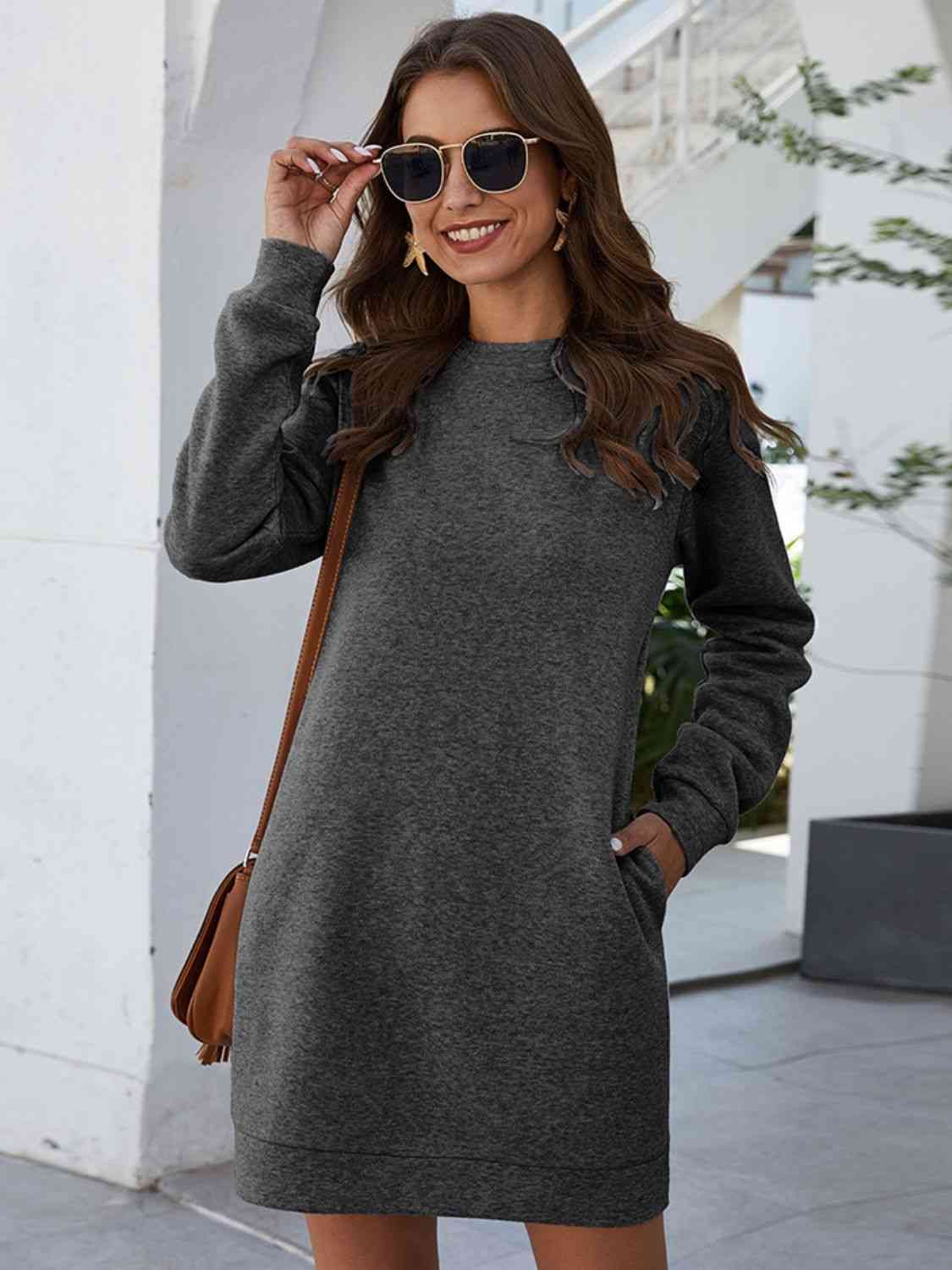 Elodie Long Sleeve Mini Dress