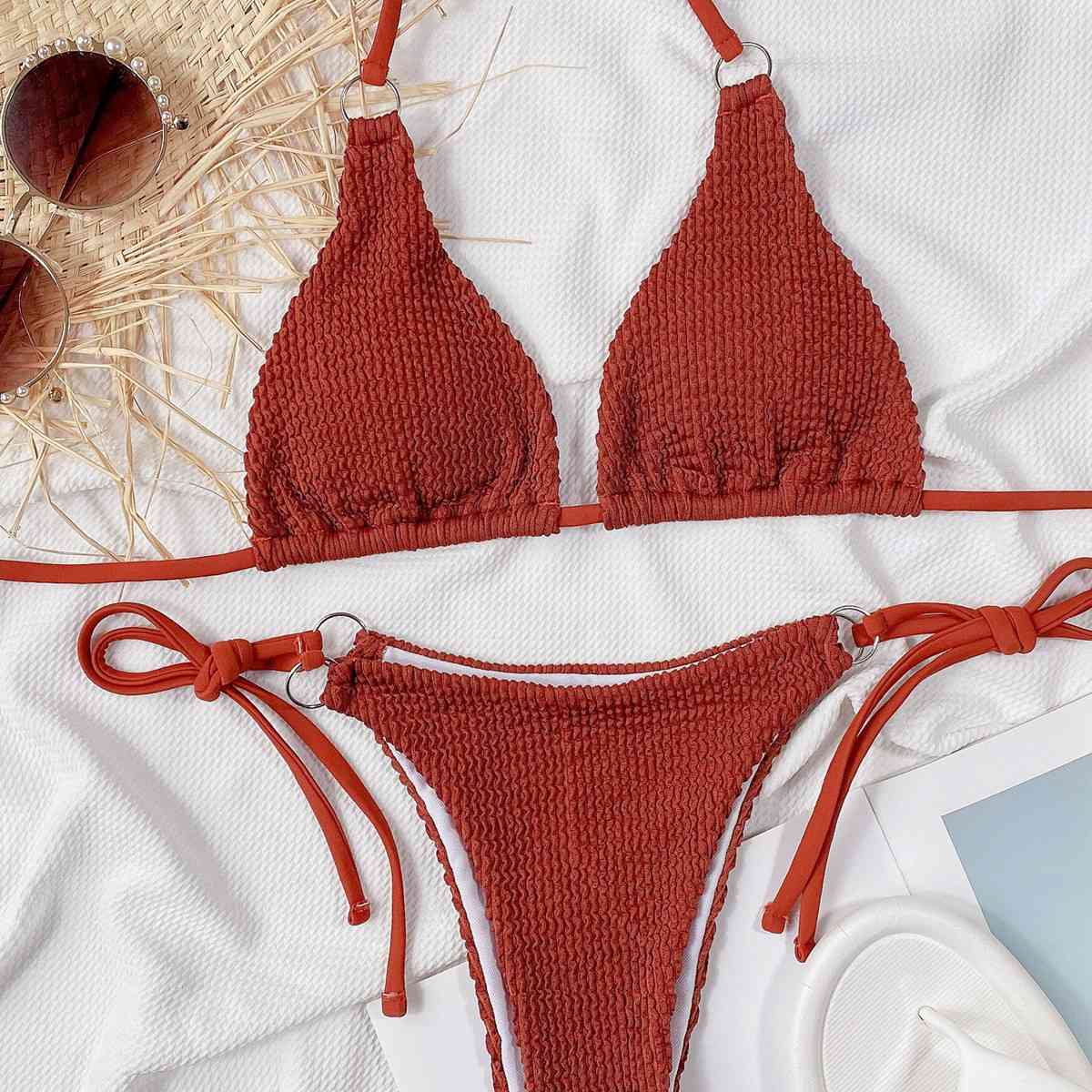 Vixen Halter Side Bikini Set