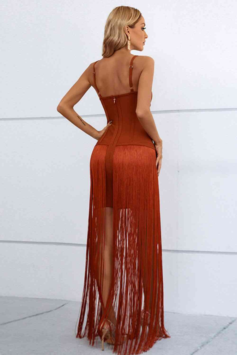 Layla Glamour Fringe Dress