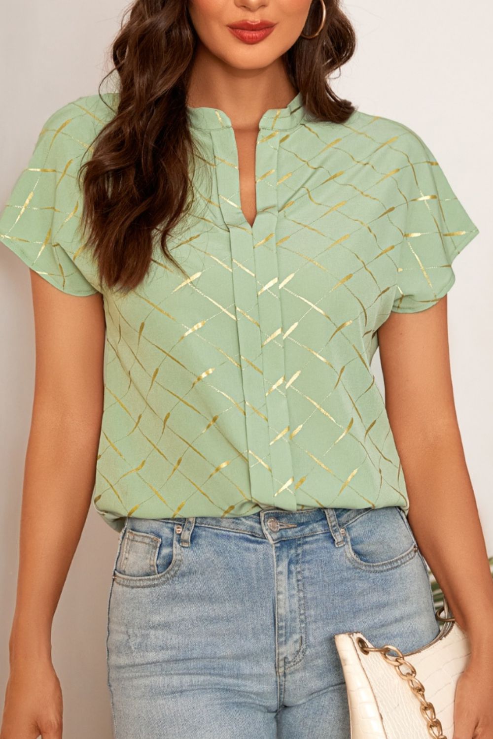 Lydia Short Sleeve Blouse