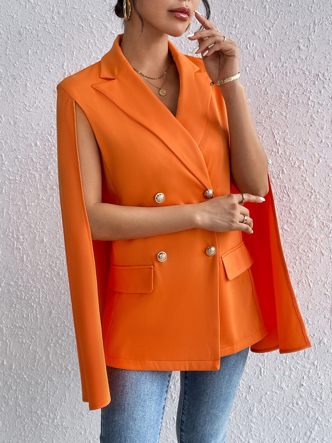 Amara Cape Sleeve Blazer