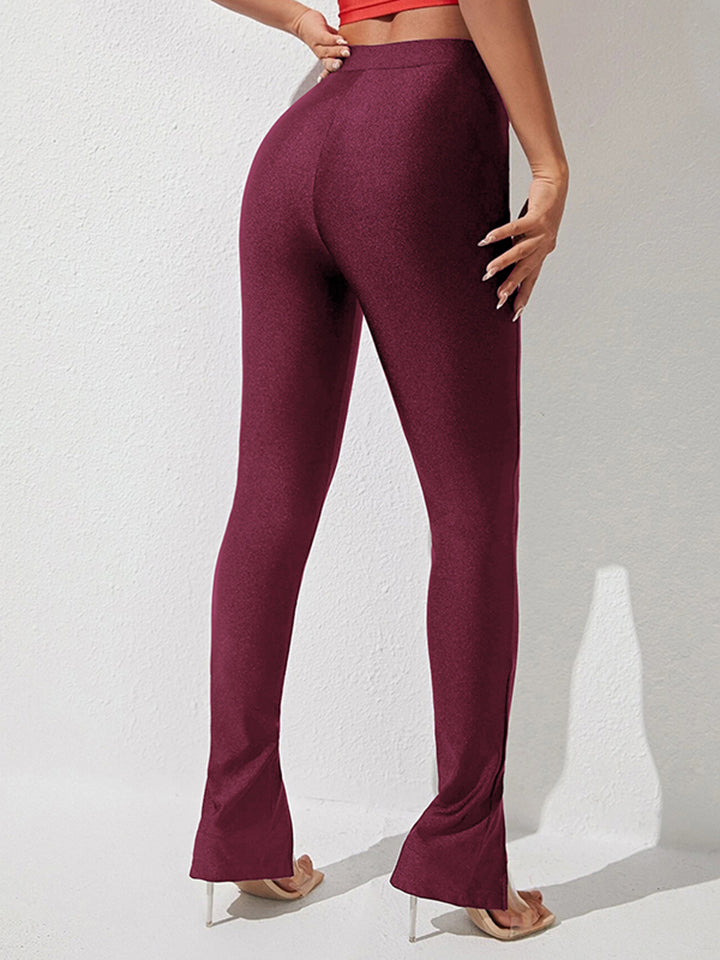 Lumi Slit Skinny Pants