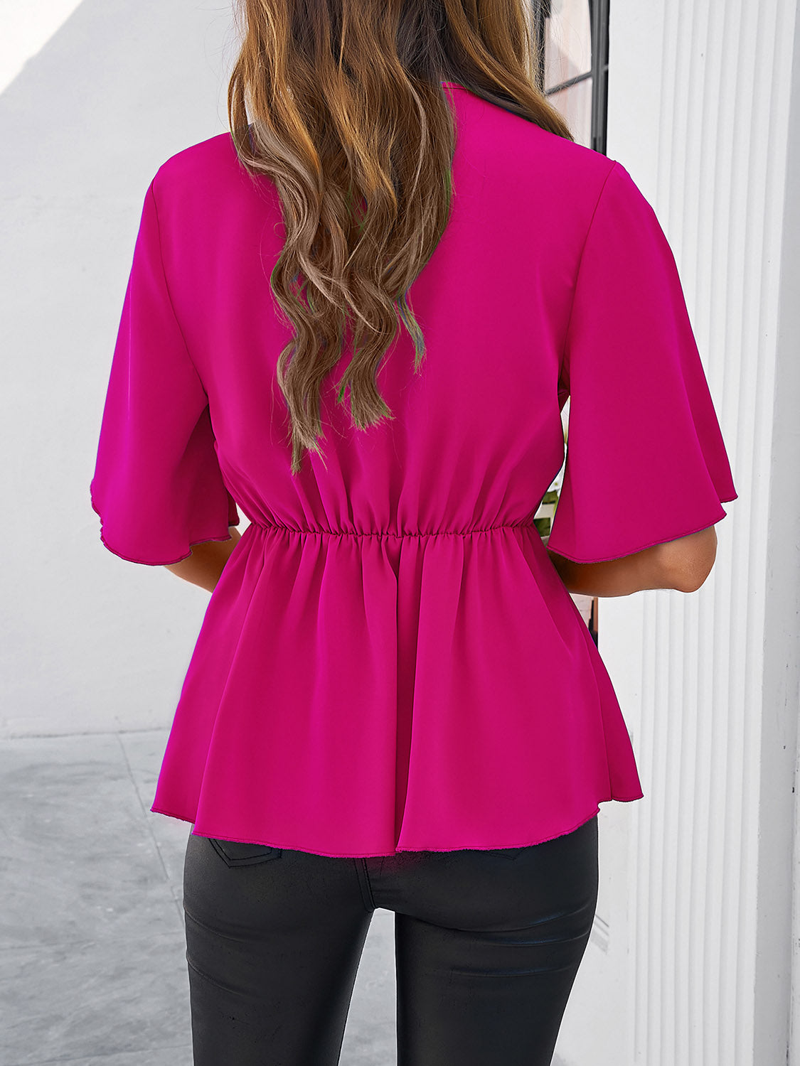 Anabella Tie Waist Blouse