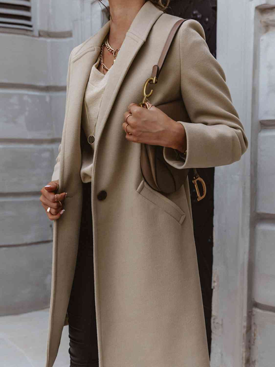 Michelle Longline Coat