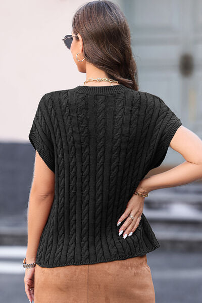 Brandy Cap Sleeve Sweater