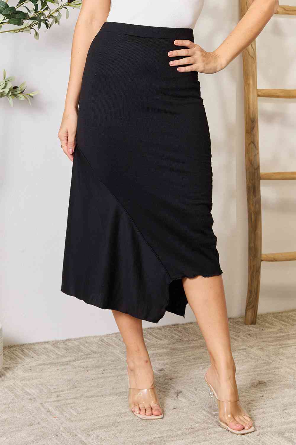 Teresa High Waist Midi Skirt