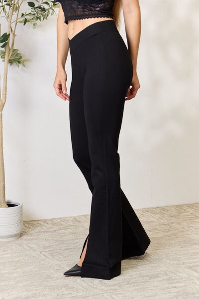 Gemma Slit Flare Pants