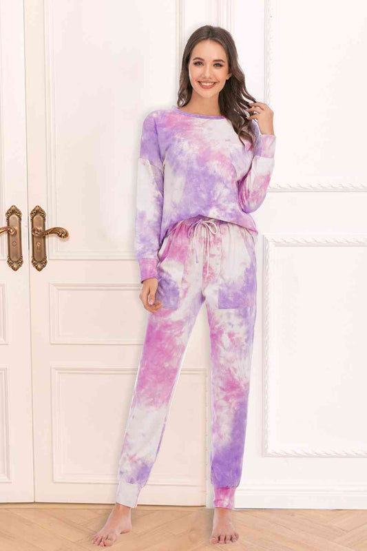 Lacey Tie-Dye Lounge Set