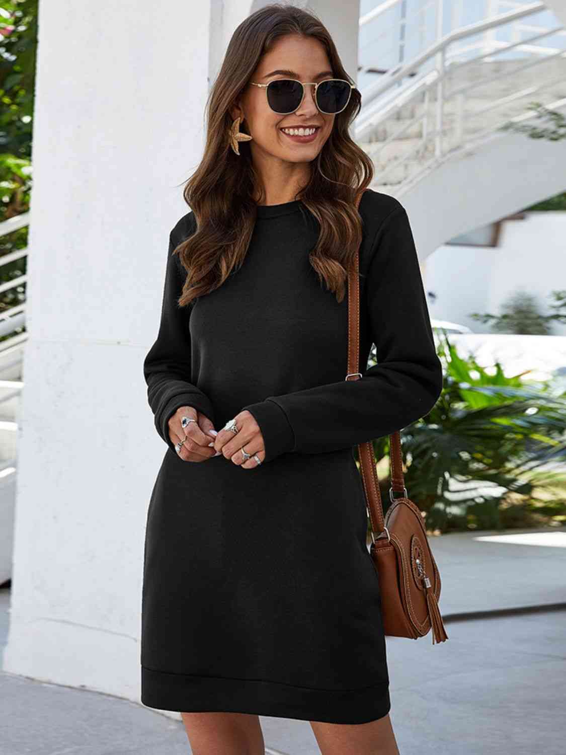 Elodie Long Sleeve Mini Dress